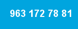 963 172 78 81